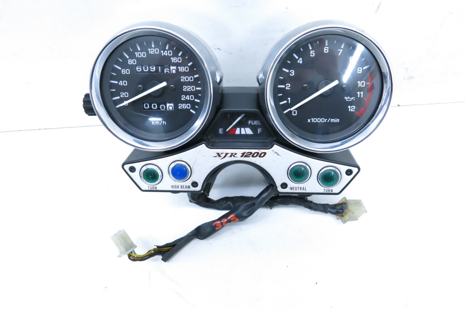 YAMAHA XJR 1200 4PU orig. Tacho Cockpit tachometer 323 | eBay